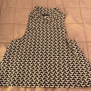 Free People Turtle Neck Sleeveless Top